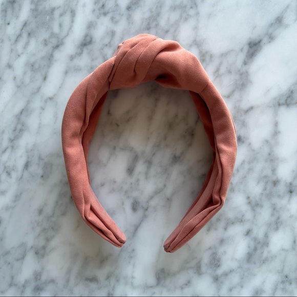 Anthropologie Peach Anais Headband - Picture 2 of 9